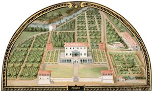 Medici Villa of Poggio a Caiano (ört