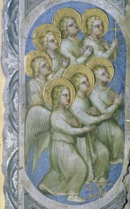 Apokalypsens sju änglar tar emot de sju kolvarna, 1360-1370