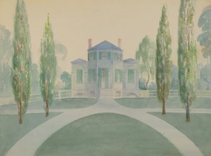 Huset av Benjamine C. Moore, ca. 1936.