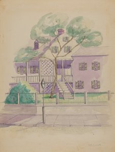 Gammal holländsk bondgård, ca. 1936.