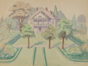 Bowery House av Gladys Cook