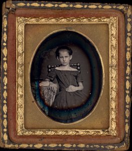 Porträtt av en flicka,ca. 1850 (foto) av Glenalvin J. Goodridge