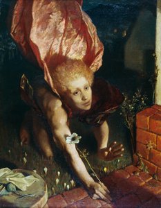 Ängel av bebådelsen av Glyn Warren Philpot