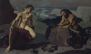 Melampus och kentauren av Glyn Warren Philpot