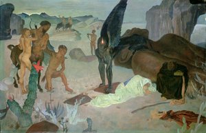 Repose on the Flight into Egypt, c.1922 av Glyn Warren Philpot