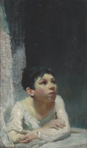 Den lille spanjoren, ca. 1909 (olja på duk) av Glyn Warren Philpot