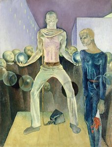 Tyngdlyftning, Berlin 1931 av Glyn Warren Philpot