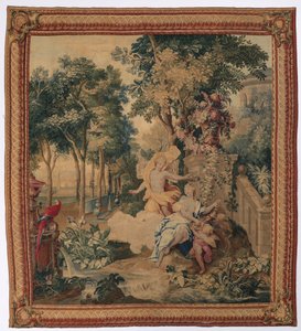 Flora och Zephyrus från Set of Ovid