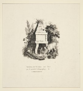 Stag dricka av Godefroy Engelmann