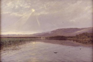En sjö i Himmelbjergdistriktet, Jylland av Godfred Christensen
