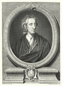 John Locke, engelsk filosof (gravyr) av Godfrey (after) Kneller