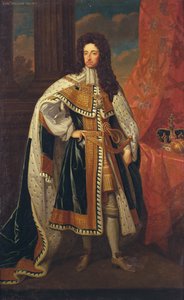 King William in State Robes, c.1690 (olja på duk)