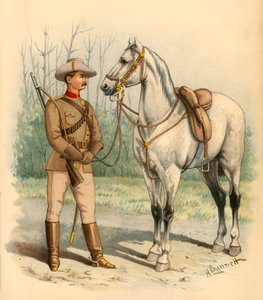 Viktorianska monterade gevär, 1890.