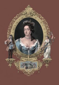 Anne drottning av Storbritannien av Godfrey Kneller