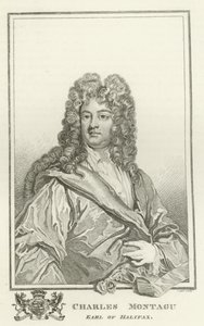Charles Montagu, jarl av Halifax av Godfrey Kneller