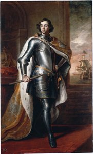 Porträtt av Peter I den store (Peter I av Ryssland