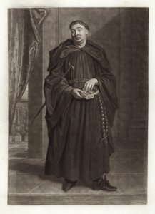 Porträtt av Anthony Leigh som Fader Dominic i The Spanish Friar