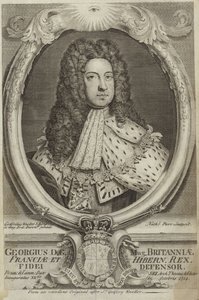 Porträtt av George I av Storbritannien av Irland av Godfrey Kneller