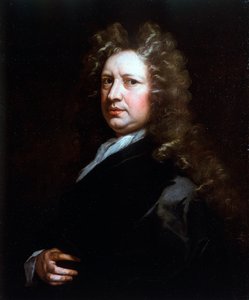 Porträtt av Thomas Betterton (1635-1710), skådespelare, målning av Godfrey Kneller (1646-1723), olja på duk av Godfrey Kneller