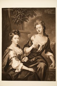 Sarah, hertiginna av Marlborough och Lady Fitzharding, pub. 1902 (kollotyp) av Godfrey Kneller