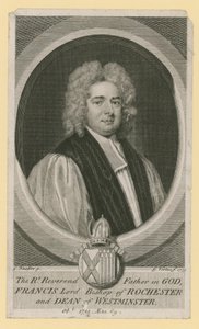 Den högvördige fadern i Gud, Francis Lord biskop av Rochester och dekanus av Westminster av Godfrey Kneller