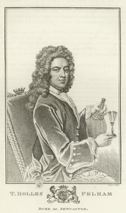 Thomas Holles Pelham, hertig av Newcastle av Godfrey Kneller