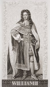 William III (1650-1702) från "Illustrationer av engelsk och skotsk historia" volym II av Godfrey Kneller