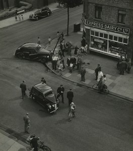 Gatuscen i Sidmouth Road i norra London av Godfrey Macdominic