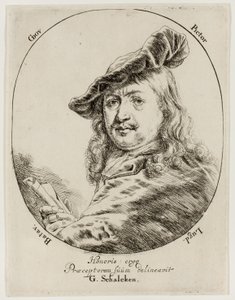 Porträtt av målaren Gerard Dou
