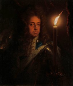 Porträtt av Vilhelm III (1650-1702), Prins av Orange, Stadholder och från 1689, kung av England
