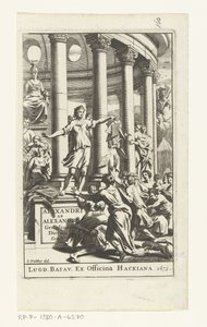 Titelsida för Alexander ab Alexander, Genialium dierum, deel 2, 1673 av Gonsales Appelmans (attributed to)