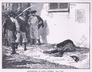 Mordet på greve Lamberg AD 1849 av Gordon Frederick Browne