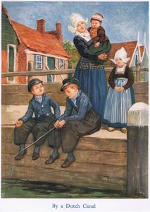 Holland: Vid en holländsk kanal av Gordon Frederick Browne