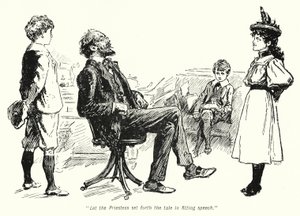Illustration till The Story of the Treasure Seekers av E Nesbit (litho) av Gordon Frederick Browne