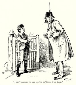 Illustration till The Story of the Treasure Seekers av E Nesbit (litho) av Gordon Frederick Browne
