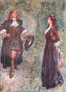 "Nu gillar jag din kusin?", från Lorna Doone pub.by W & R Chambers Ltd, 1921 av Gordon Frederick Browne