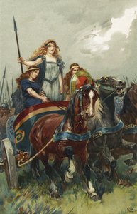 Drottning Boadicea av Gordon Frederick Browne