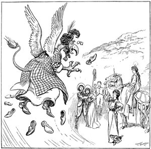 Hon blev en bärgargriffin 1906 av Gordon Frederick Browne