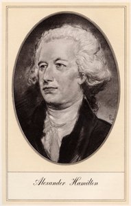 Alexander Hamilton, amerikansk politiker, tidigt 1900-tal.