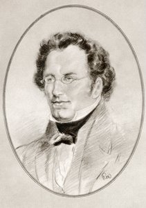 Franz Peter Schubert, från Living Biography of Great Composers av Gordon Ross