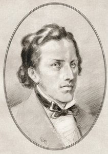 Frederic Francois Chopin, från Living Biographys of Great Composers