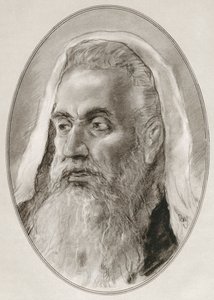 Jesaja, judisk profet från 800-talet f.Kr., från Levande biografier om religiösa ledare