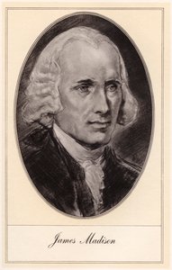 James Madison, USA:s fjärde president, tidigt 1900-tal.