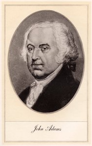 John Adams, USA:s andre president, tidigt 1900-tal. av Gordon Ross