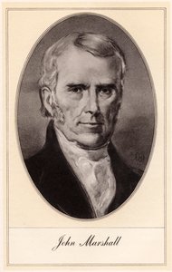 John Marshall, amerikansk statsman och jurist, tidigt 1900-tal.