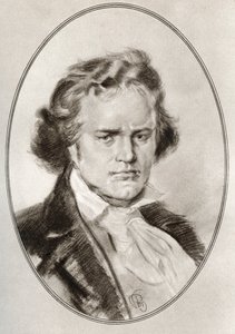 Ludwig van Beethoven, från Living Biographys of Great Composers