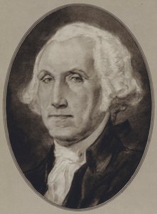 Porträtt av amerikanska statsmän: George Washington (litho)