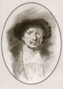 Rembrandt Harmenszoon van Rijn, från Living Biographys of Great Painters