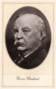 Stephen Grover Cleveland, USA:s 22:a och 24:e president, tidigt 1900-tal.