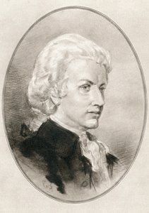 Wolfgang Amadeus Mozart, från Living Biographies of Great Composers